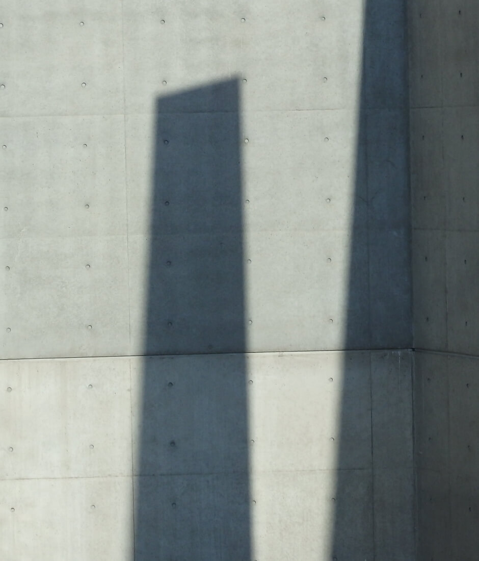 Shadow on building