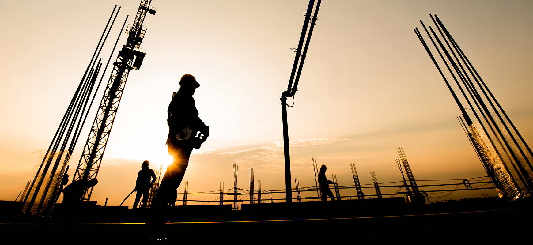 constructiewerk met betonstort op basis van hoogovencement