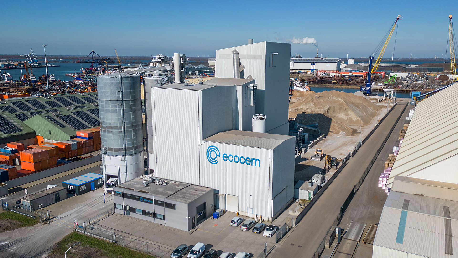 Fabriek moerdijk ecocem ggbs